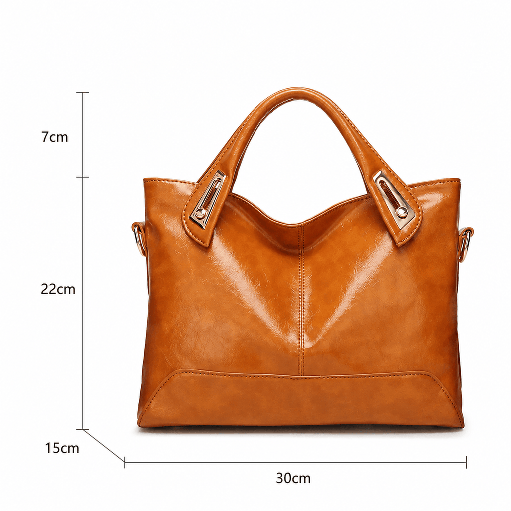 Sac Cabas Lisse Porté Main et Épaule pour Shopping - 1001 Sacs