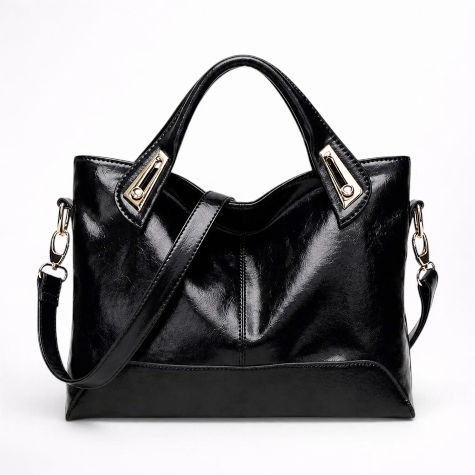 Sac Cabas Lisse Porté Main et Épaule pour Shopping - 1001 Sacs