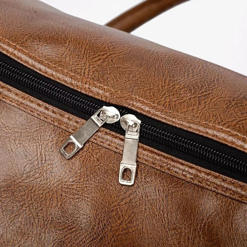 Sac de Voyage en Cuir PU Grande Capacité Mixte - 1001 Sacs