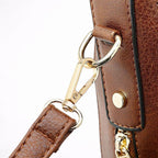 Sac Hobo en Cuir Vintage Grande Capacité - 1001 Sacs