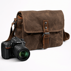 Sac Photo Rétro en Toile Imperméable - 1001 Sacs