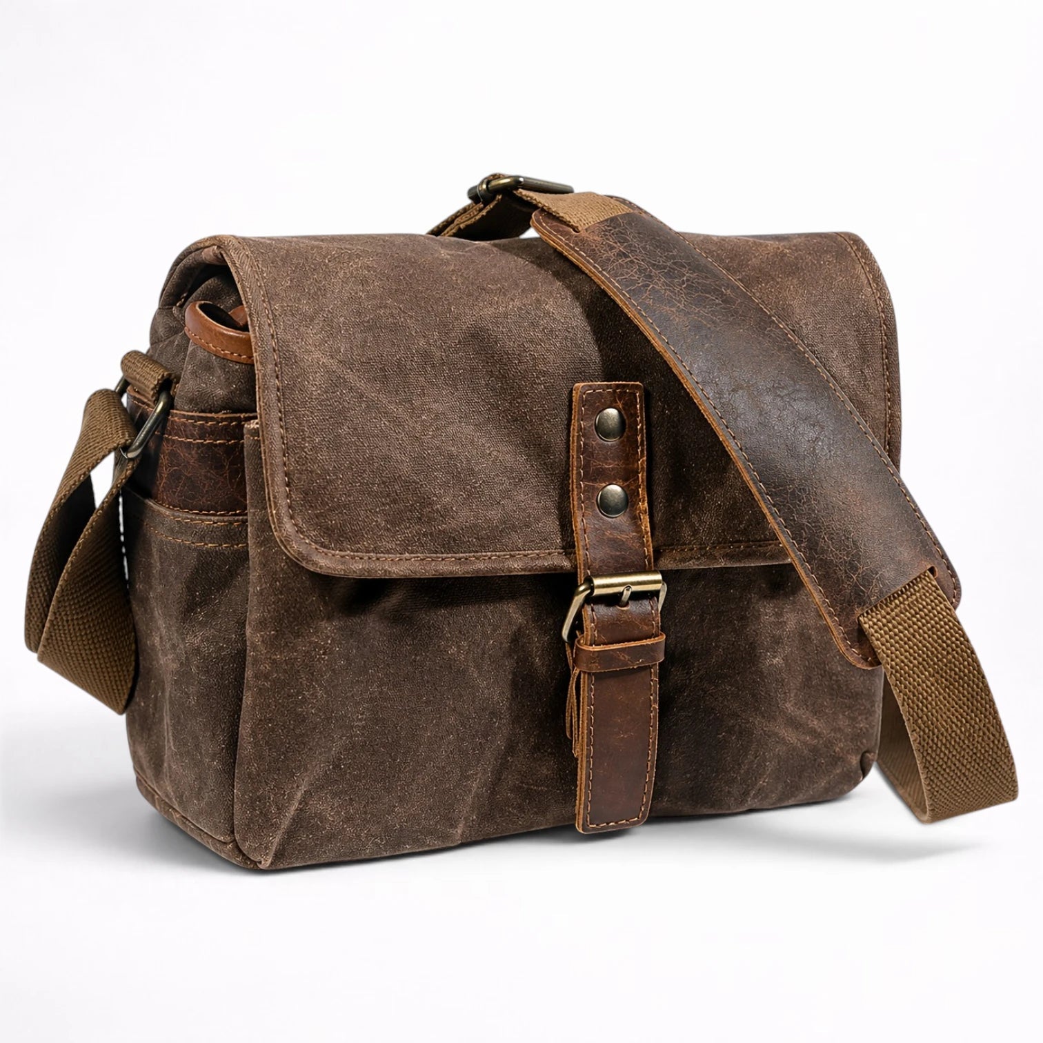 Sac Photo Rétro en Toile Imperméable - 1001 Sacs