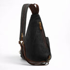 Sac Poitrine en Toile Multifonction pour Homme - 1001 Sacs