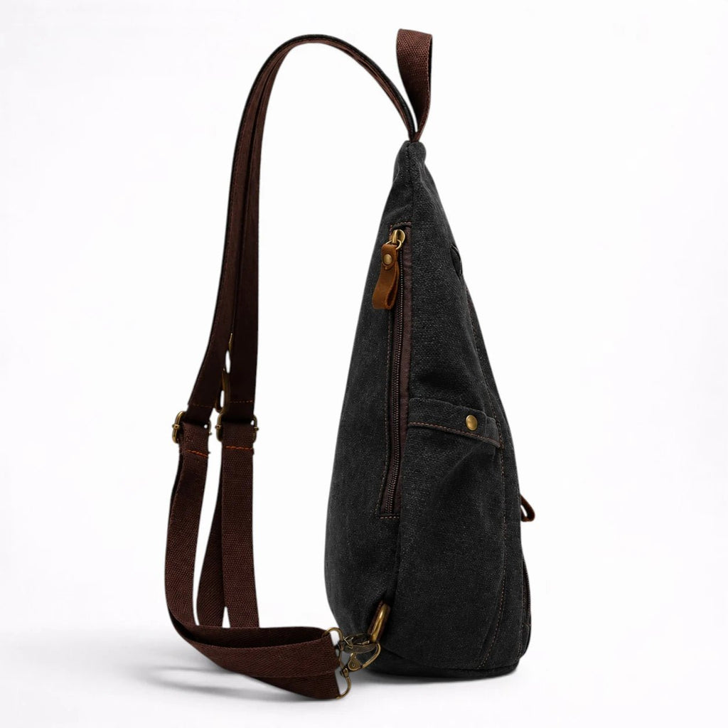 Sac Poitrine en Toile Multifonction pour Homme - 1001 Sacs