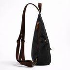 Sac Poitrine en Toile Multifonction pour Homme - 1001 Sacs
