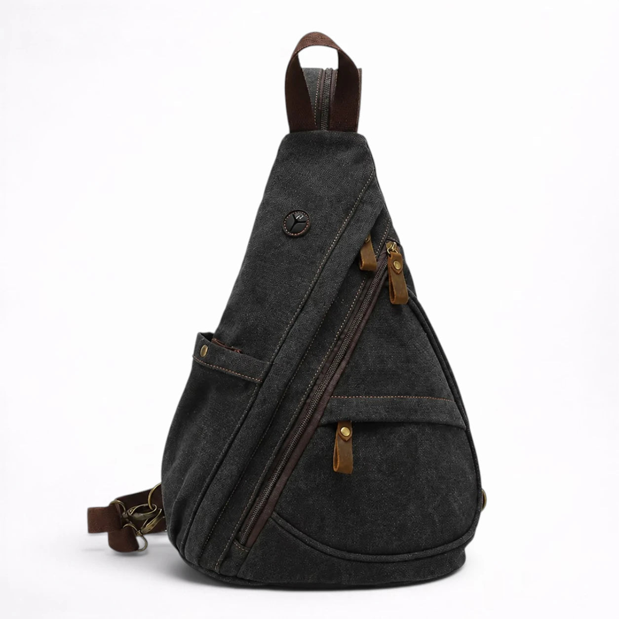 Sac Poitrine en Toile Multifonction pour Homme - 1001 Sacs